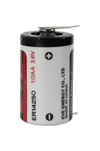 Eve Er14250/3pt 1/2aa - 3.6 Volt Kısa Boy Puntalı Lityum Pil