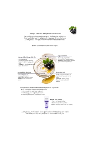 Royéva Hassas ve Kuru Ciltler İçin Bariyer Onarıcı ve Nemlendirici Krem 50 ML