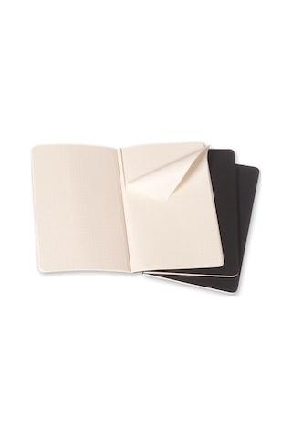 Moleskine 13X21 3'Lü Set Düz Siyah Butik Defter