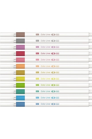 444 Color Lıner Keçeli Kalem 0.5 Mm 12 Li