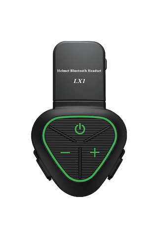 Jeehugo Yeşil Yazlık Yarım Kask Motorcu Kulaklığı - Bluetooth 5.0, Cvc Gürültü Engelleme, Otomatik Cevaplama, 25 Saat Süre, Ipx6 Su Geçirmez