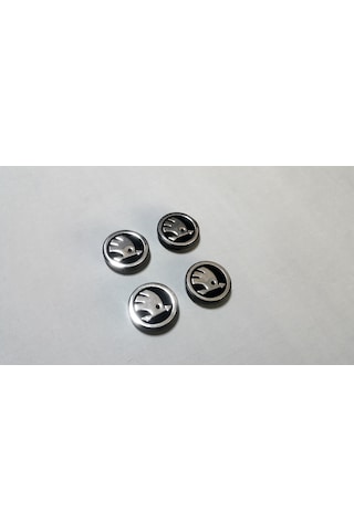 4 X Skoda Kamiq 2019-2025 Çelik Jant Göbeği Takım 55mm