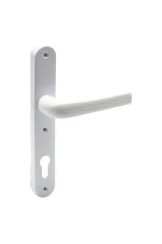 Kervan Pvc Kapı Kolu Beyaz Plastik