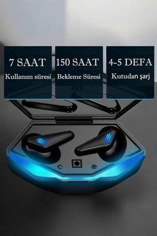 Tek Bluetooth Oyuncu Kulaklığı Anc Özelliği Yüksek Ses Kaliteli Najmaddin