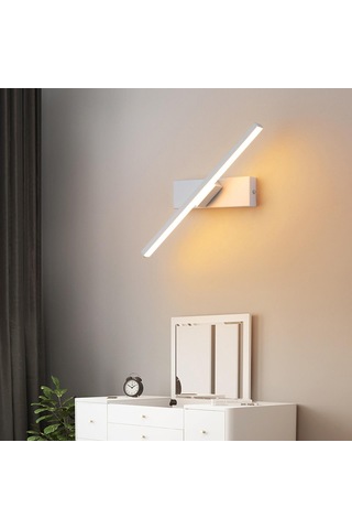 Homyl Modern Dönen Duvar Lambası Ev Yatak Beyaz-sıcak-ışık Beyaz Sıcak Işık