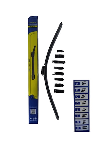 600mm Ön Silecek Süpürgesi Goodyear 8 Aparatlı