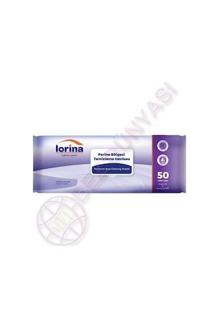 Lorina Perine ve Vücut Bölgesi Temizleme Havlusu 50 x 10 Paket