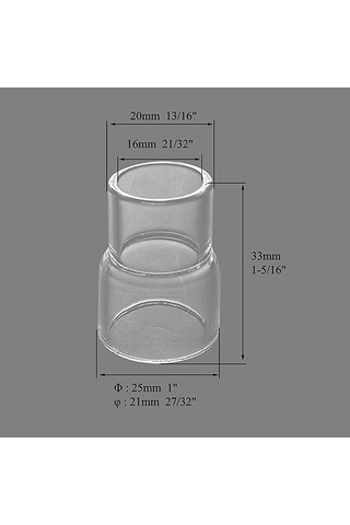 Xurunkeji Tıg Kısa Gazlı Lens Pens Gövdesi 17gl332 12 13/16 İnç Tıg Gazlı Lens İzolatörü Sr Wp 17 18 26 Tıg Kaynak Meşalesi İçin 9 Adet