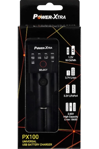 Power-Xtra PX100 Pil Şarj Cihazı