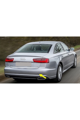 Audi A6 Sedan 2015-2018 Arka Tampon Çeki Demiri Kapağı 4G5807441B