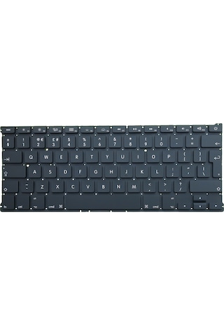 Apple Uyumlu MacBook Air 13" A1466 Z0UU1LL/A* Klavye (Büyük Enter - UK)