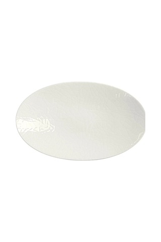 Porland Illusıon Kayık Tabak 33cm Çok Renkli