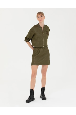 Pierre Cardin Kadın Etek Dokuma 50273122-vr238 Haki