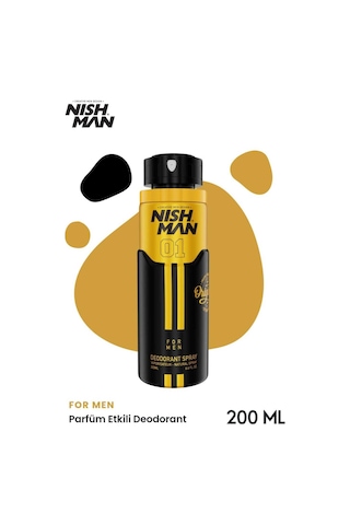 Nishman Creed Aventus Erkek Sprey Deodorant 200 ML