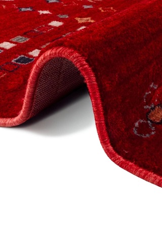 Hoom Rugs Ahlat 2302 Kırmızı Anadolu Desenli Antialerjik Salon Oturma Odası Halısı