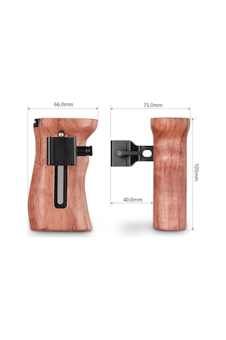 Smallrig 2187b Ahşap Nato Yan Sap