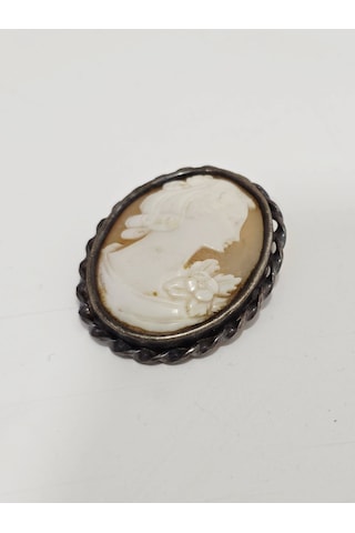 Cameo Broş Yaka İğnesi 021 Beyaz