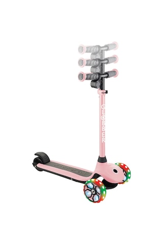 Globber One K E-motion 4 Plus Işıklı Elektrikli Scooter - Pastel Pembe Pembe