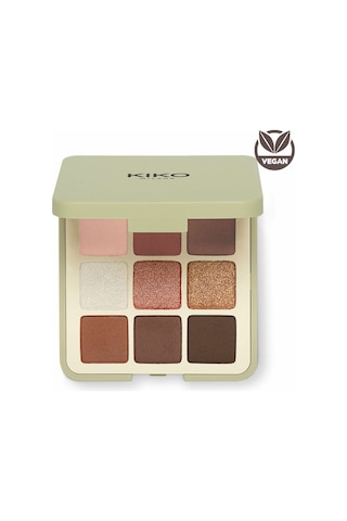 Kiko Green Me Eyeshadow Palette 101 Cool Spice