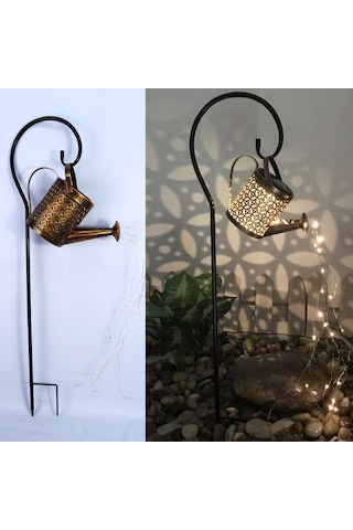 Yystore Bahçe Lambası Güneş Enerjili Bahçe Lambası Yer Fişi Lamba