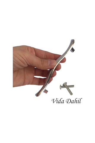Ördek Kulp Krom 96 Mm Kulp Mobilya Mutfak Dolabı Çekmece Dolap Kapak Kulpu Kulbu Metal Kulpları