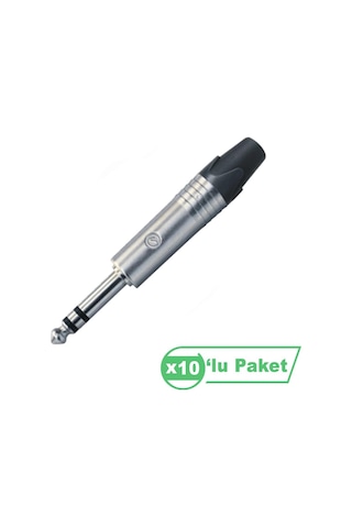 Losen Lc3135 Stereo Jack Konnektör 10 Lu Paket