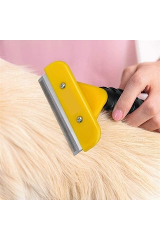 BUFFER® 10 cm Kedi Köpek Tarağı Fırçası Tüy Alıcı Toplayıcı Tarak