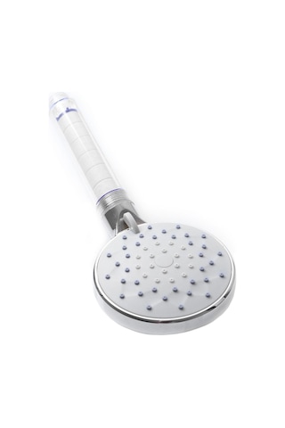 Kustar Kireç Önleyici Filtreli Nilüfer Banyo Duş Başlığı 5 Fonksiyonlu Krom