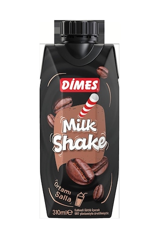 Dimes Milkshake Kahveli 310 Ml X 12 Adet