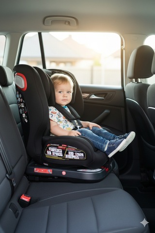 Tommybaby Creative 0-36 Kg 360 ° Dönebilen Isofix'li Oto Koltuğu