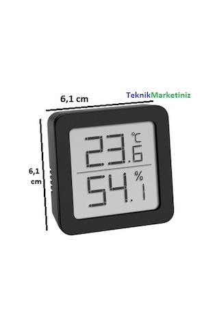 Tfa Dostmann Dijital Ortam. Oda Sıcaklık ve Nem Ölçer.termo-higro N11.246