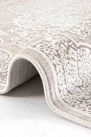 Hoom Rugs Natural 1713 Kahverengi Klasik Salon Halısı Kahve Krem