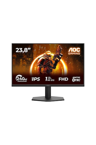 Aoc 24G11ZE 23.8" 240 Hz Oc 0.3 MS Freesync Full HD HDR 10 Fast IPS Oyuncu Monitörü