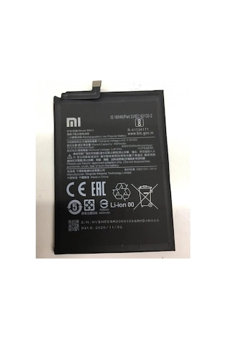 Bşkvirgo Redmi Note 9s Bn55 Batarya Bsk2026