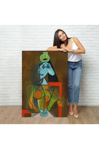 Miyrem^ Canvas Serie Pablo Picasso - Dora Maar'ın En Güzel Asil Tablosu-7297