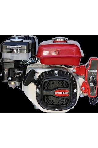 Goldmoto Gm200E Benzinli Motor 6.5 Hp Marşlı Krank Mili Kamalı