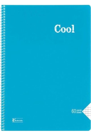 Keskin Color Spiralli Cool A4 60 Yaprak Çizgili Pp Kapak Defter