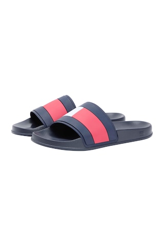 Tommy Hilfiger Erkek Marka Logolu Günlük Kullanıma Uygun Lacivert Terlik Fm0fm05798 Dw5