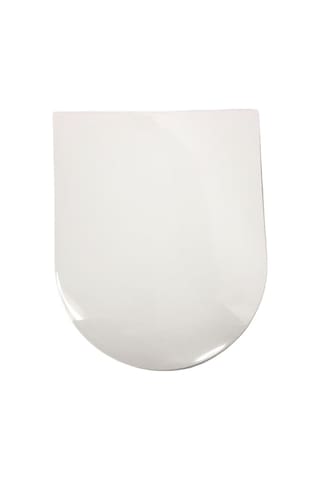 Yavaş Kapanan Klozet Kapağı 35 Cm Genişlik 42-45 Cm Ayarlanabilir Şık Ve Dayanıklı Beyaz