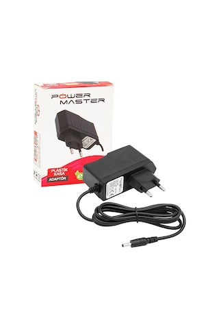 Powermaster Pm-8113 12 Volt - 1 Amper 3.5 1.35 Mm Uçlu Priz Tipi
