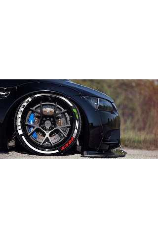 Lastik Yazısı Pirelli P Zero + Kuyruk Beyaz Lastik Yazısı Pirelli P Zero + Kuyruk Beyaz