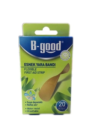 B-good Esnek Suya Dayanıklı Yara Bandı 20 Adet