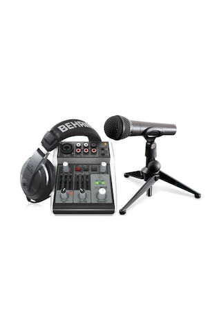 Behringer Podcastudıo 2 Usb Stüdyo ve Yayın Paketi