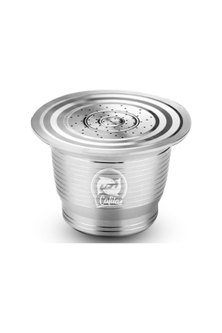 Leezsing Kahve Makinesi Sistemi İçin Paslanmaz Çelik Yeniden Doldurulabilir Kahve Kapsülleri Hammer Box Wonderful Coffer Lovers Metal Yuvarlak Delik Şekli