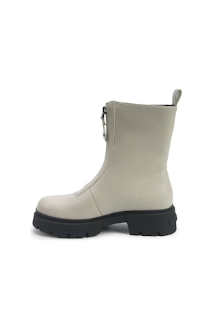 Nine West Franco 5pr Kırık Beyaz Kadın Düz Bot 000000000102012301 Beyaz