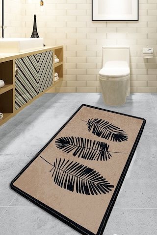 Chilai Home Hoja Bej 70x120 Cm Banyo Halısı Djt Bej