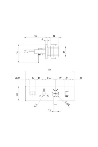Teska Enjoy Yatay Ankastre 3 Yönlü Banyo Batarya Seti Krom Diğer