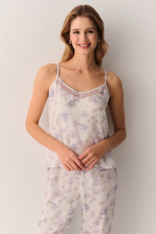 Suwen Lilac Atlet Pantolon Pijama Takımı Sh26527660a887 Lila