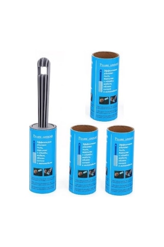 Kenpazar 4 Yedekli 240 Yaprak Tüy Toz Toplama Rulosu Çok Renkli