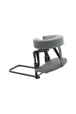Anatomik Yüz Yastığı, Rahat Açı İçin Ayarlanabilir Taban, El Desteği Ve Ergonomik Yastık İle Ev İçin Whtkoph Masaj Seti, Dayanıklı, Açık Gri